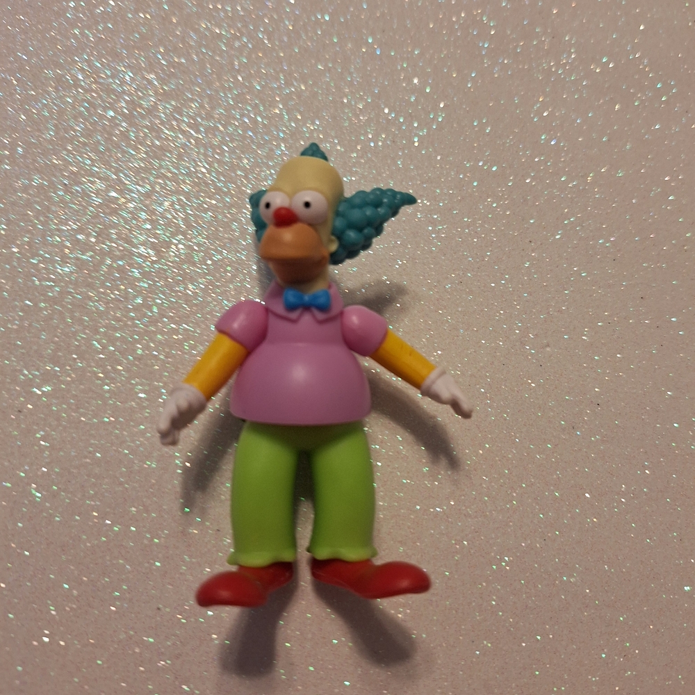 Colorful Clown Action Figure